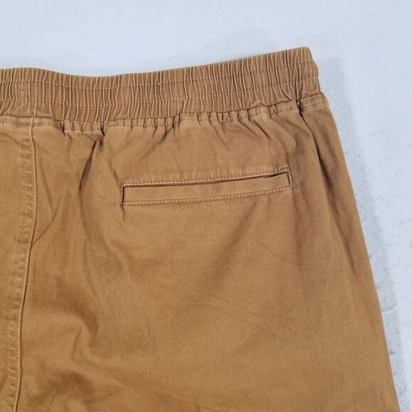 NOBO no boundaries cargo jogger pants men's large brown comfort waist stretch - Picture 11 of 13